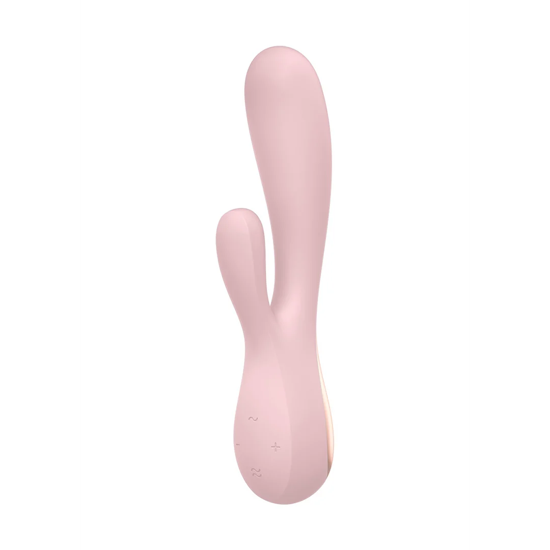Vibromasseur rabbit Satisfyer – double stimulation avec commande par application – Satisfyer Mauve – Image 3