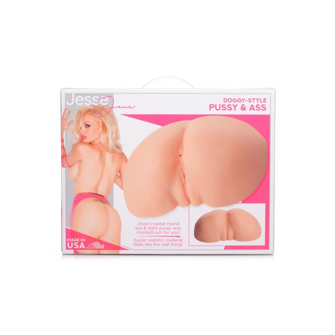 Masturbateur vaginal à intérieur nervuré – Doggy Style – Image 1