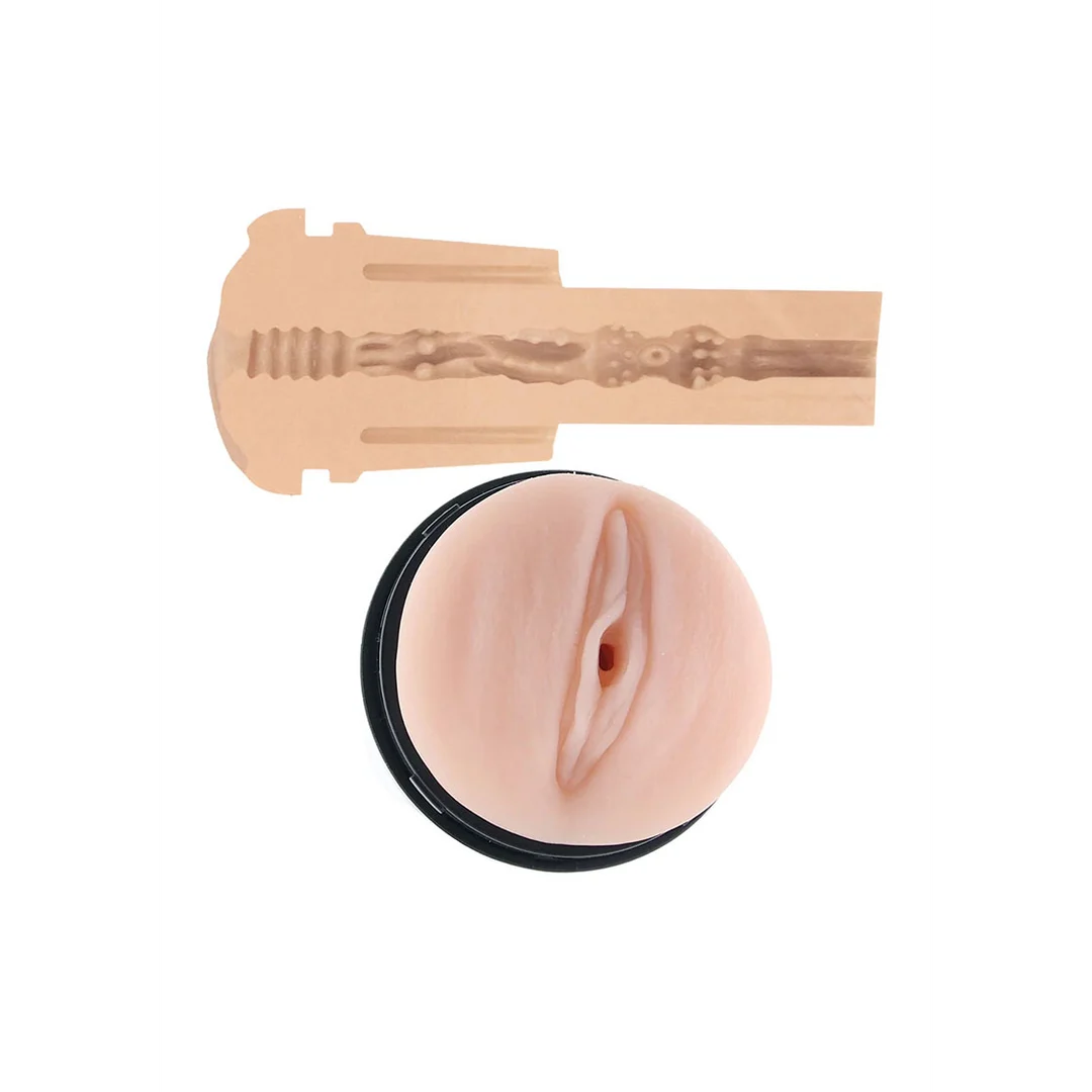 Masturbateur vaginal avec coque rigide – Gaine masturbatoire avec étui rigide – Image 4