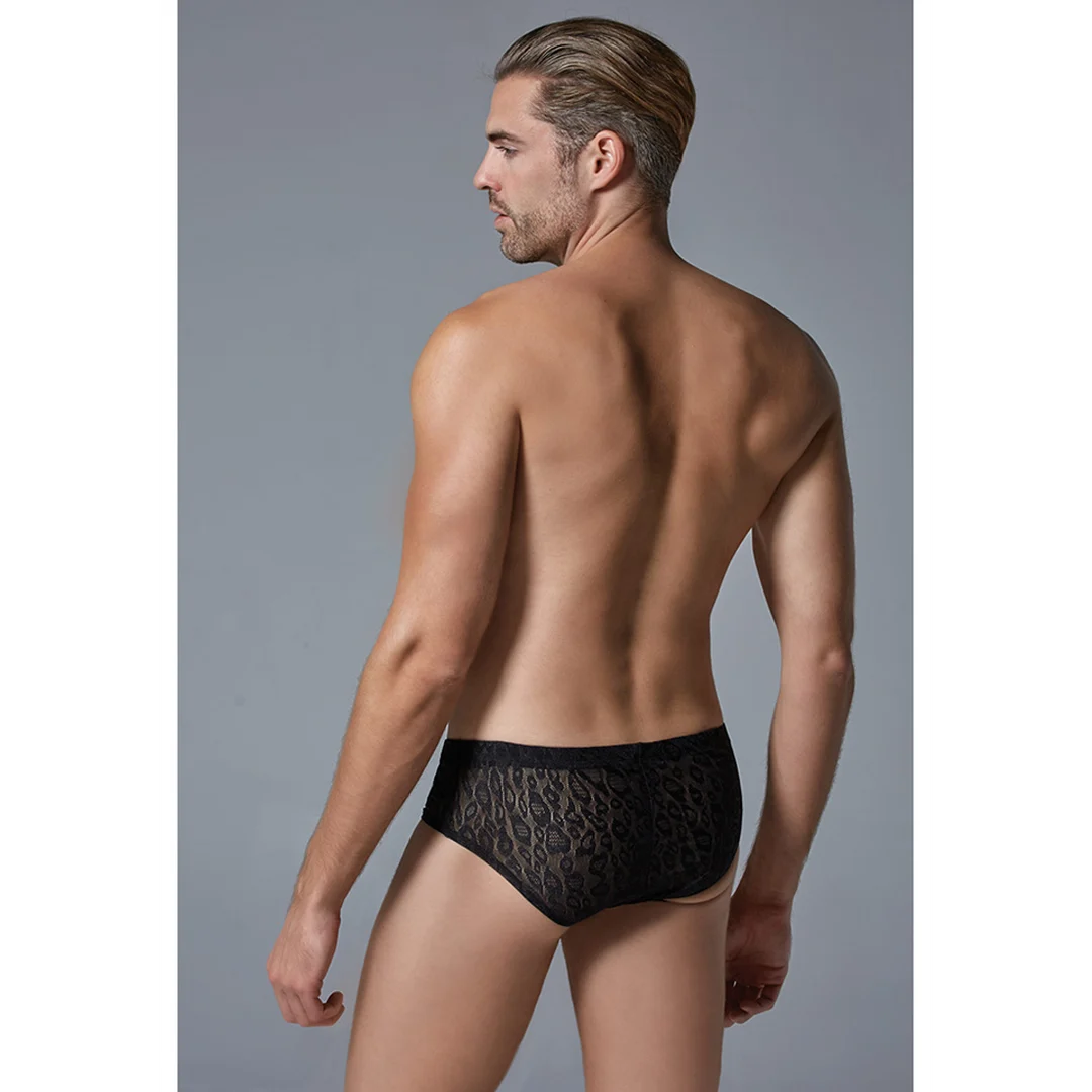 Culotte sexy à imprimé léopard et taille élastique, pleine d’allure - LIN – Image 1