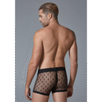 Boxer homme à motif étoiles et coupe ultra transparente pour une allure audacieuse – SexyPlus