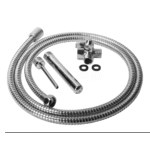 Douche anale – Ensemble de lavement en métal pour la douche – XR Brands – Image 2