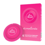 Préservatifs nervurés et à picots – 6 pièces – Love Match Stimolante – Image 2