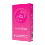 Préservatifs nervurés et à picots – 6 pièces – Love Match Stimolante