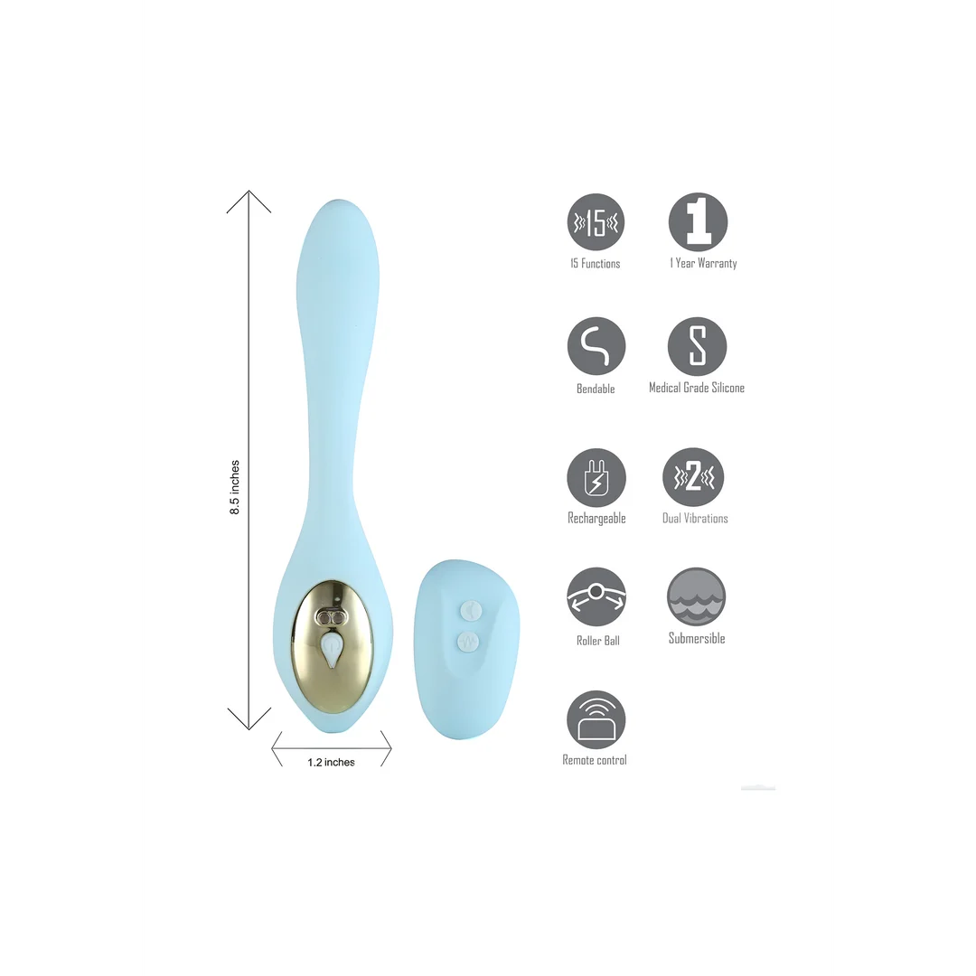 Vibromasseur duo flexible – Harmony – Image 4