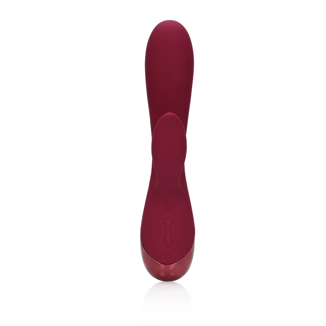 Vibromasseur lapin Loveline couleur cerise foncée – Image 4