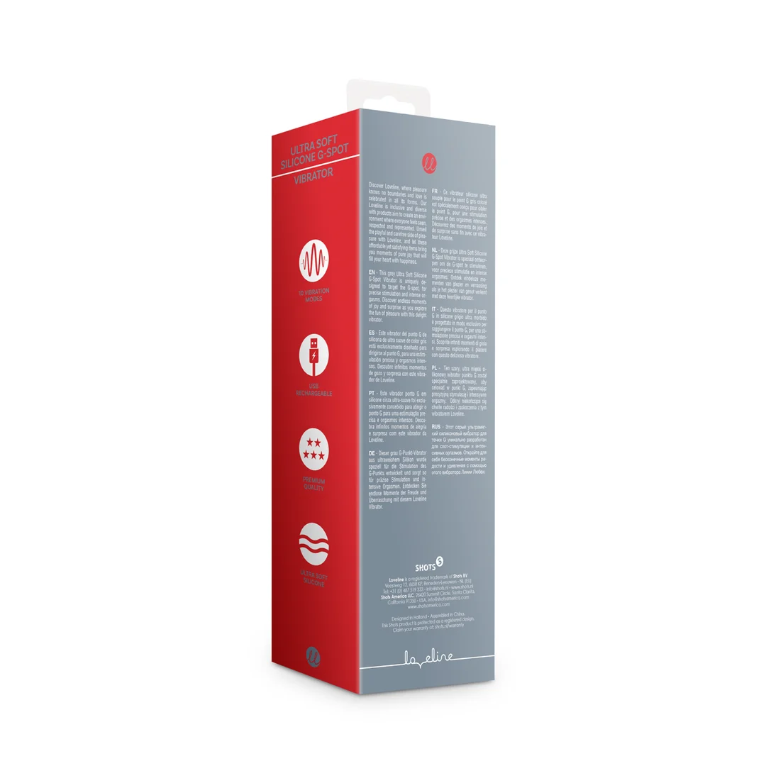 Loveline Ultra Soft Silicone, vibromasseur pour le point G – Image 2