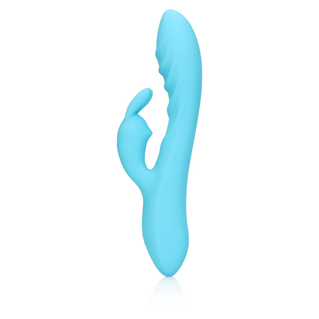 Vibromasseur lapin Loveline en silicone nervuré – Image 5