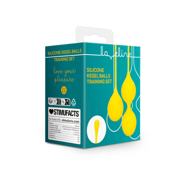 Loveline by Shots Set d’entraînement de boules de Kegel en silicone Carambola