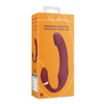 Gode ceinture sans harnais flexible et vibrant Loveline Merlot Grape