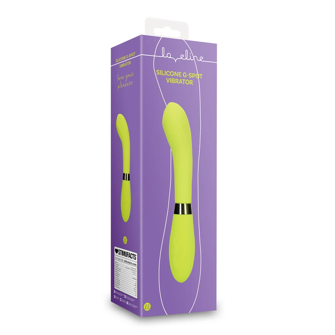 Vibromasseur Loveline pour le point G Lime Passion – Image 1