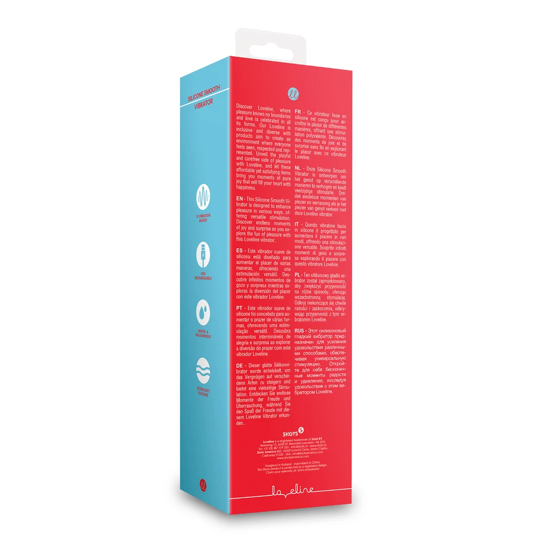 Vibromasseur Loveline Smooth Salsa – Image 2