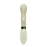 Vibromasseur rabbit en silicone Loveline Misty Green – Image 4