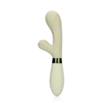 Vibromasseur rabbit en silicone Loveline Misty Green – Image 5