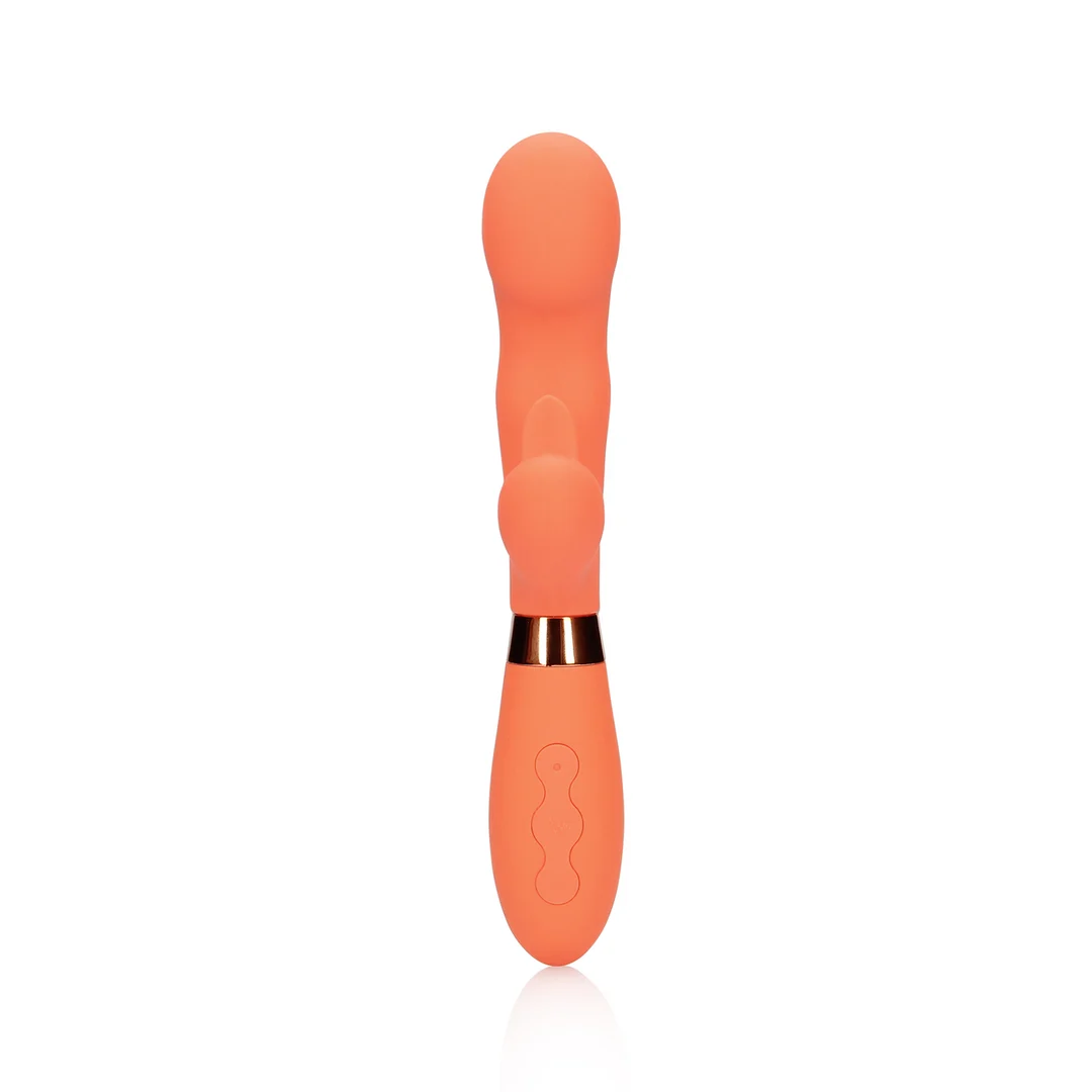 Vibromasseur rabbit en silicone Loveline Glazed Carrots – Image 4