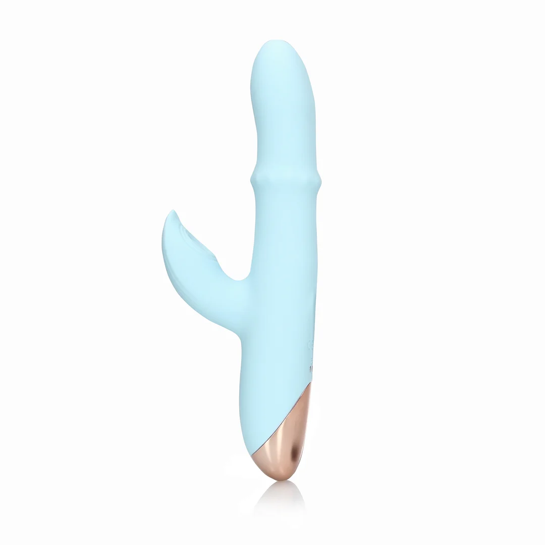 Vibromasseur anneau Loveline Pulse Wave Arctic Blue – Image 5