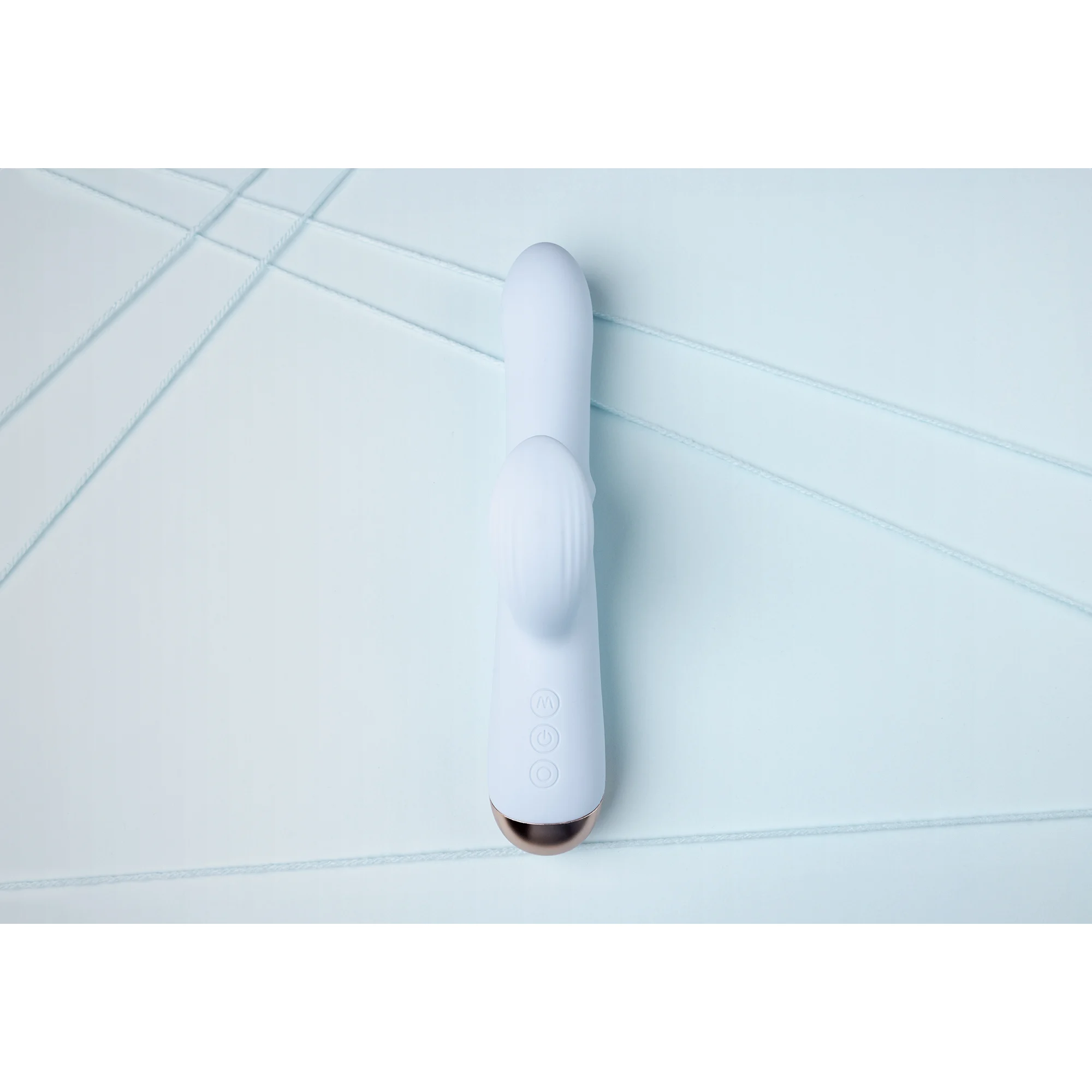 Vibromasseur anneau Loveline Pulse Wave Arctic Blue – Image 6