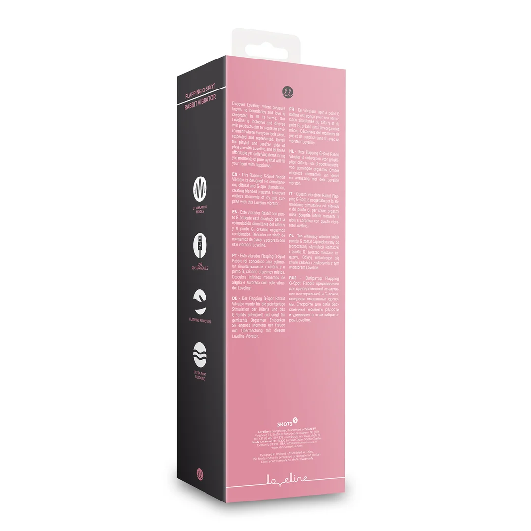 Vibromasseur point G avec fonction de battement : Tester Loveline by Shots – Image 8