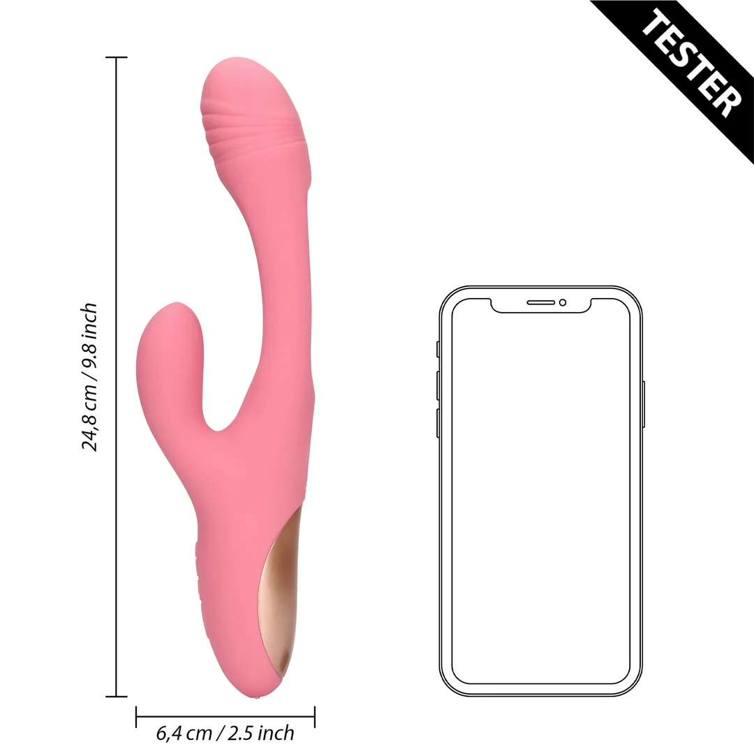 Vibromasseur point G avec fonction de battement : Tester Loveline by Shots – Image 5