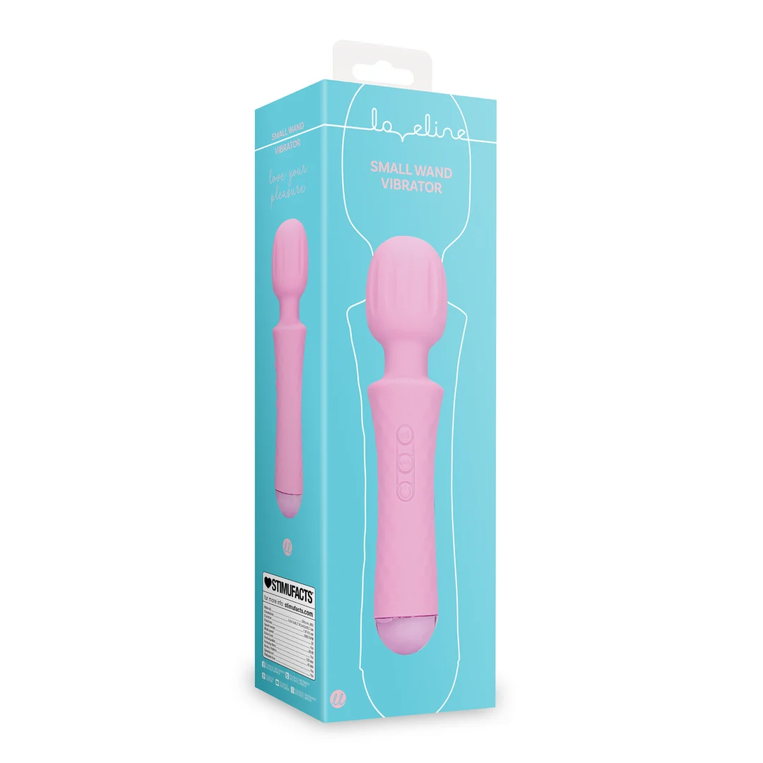 LOVE085PUR-2 Petit vibromasseur wand Loveline – Image 1