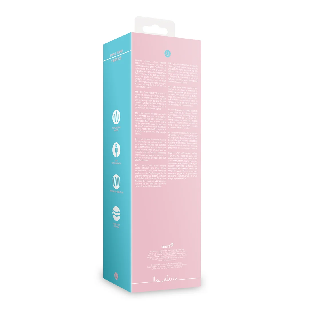 Petit vibromasseur wand Loveline – Image 2
