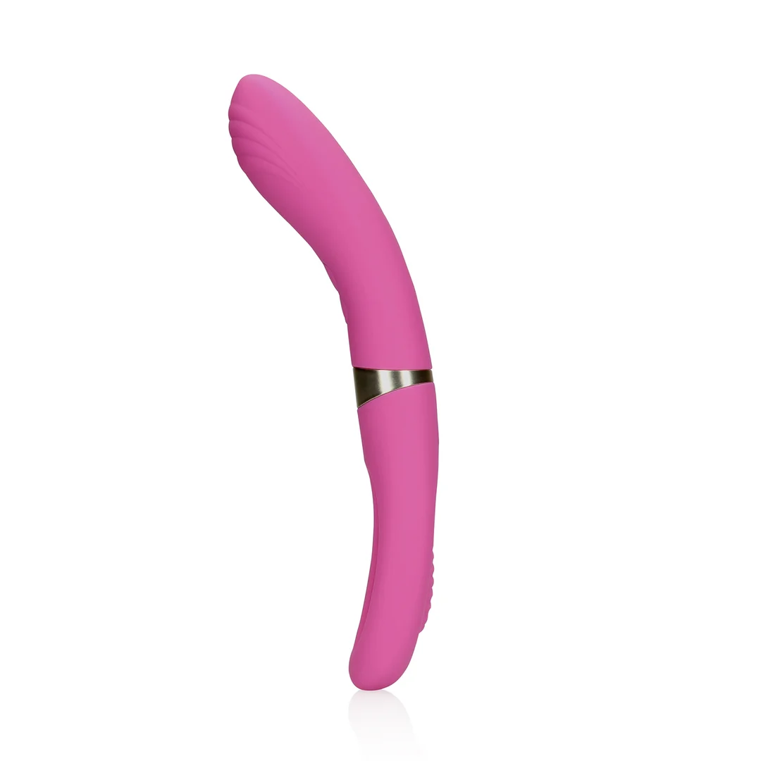 Loveline stimulateur à rabat double face et vibromasseur pour le point G rose – Image 5