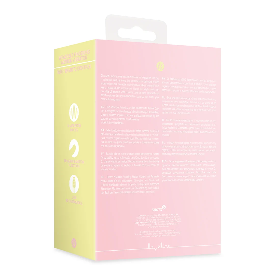 Loveline Cherry Chiffon vibromasseur pour doigt – Image 2