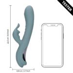 Vibromasseur duo avec fonction de mouvement des doigts – Testeur Loveline by Shots – Image 5