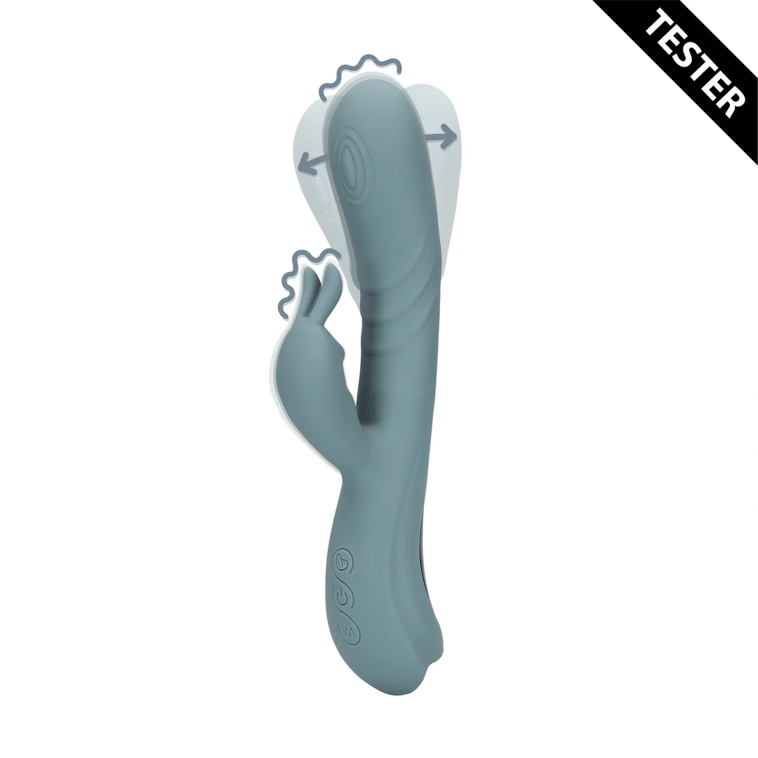 Vibromasseur duo avec fonction de mouvement des doigts – Testeur Loveline by Shots – Image 6
