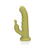 Rabbit vibrant rotatif en silicone ultra doux Loveline by Shots – Image 5