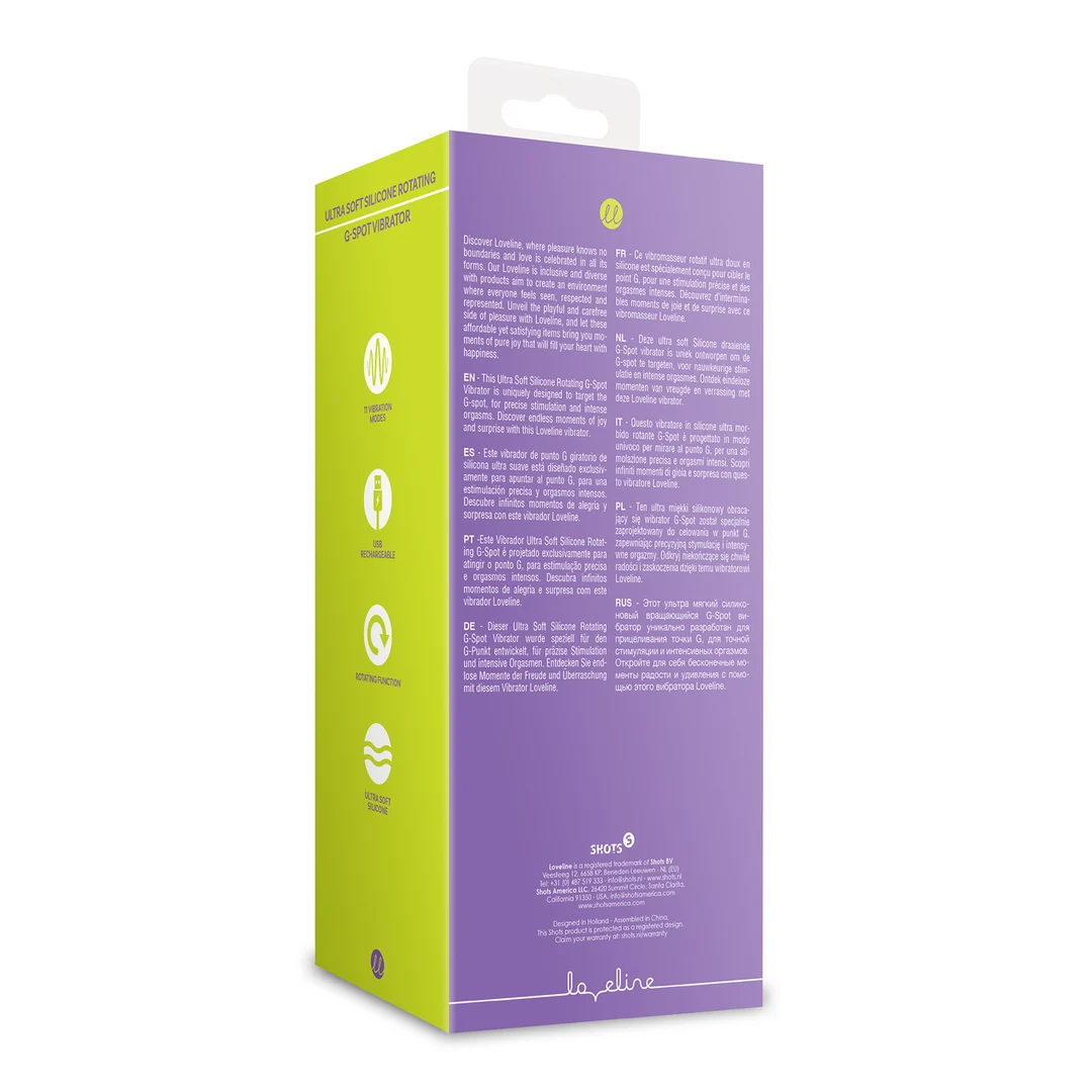 Vibromasseur rotatif point G Loveline – Image 2