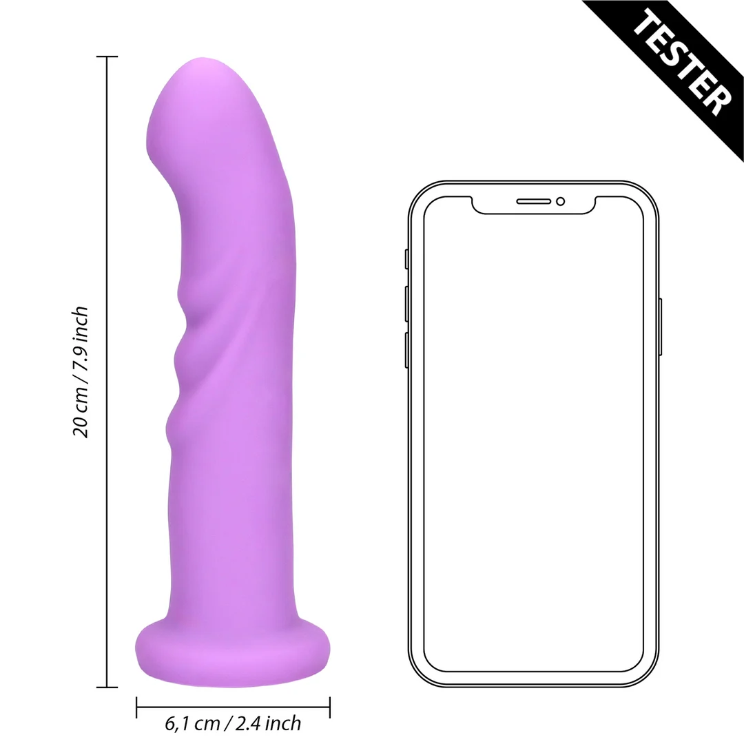 Stimulateur du point G avec fonction rotative pour une stimulation ciblée – Loveline, lavande Loveline by Shots – Image 4
