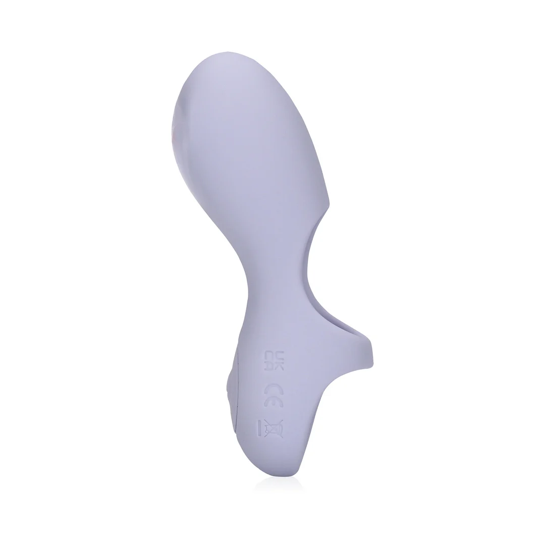 Vibromasseur pour doigt Loveline en silicone, couleur lavande – Image 6