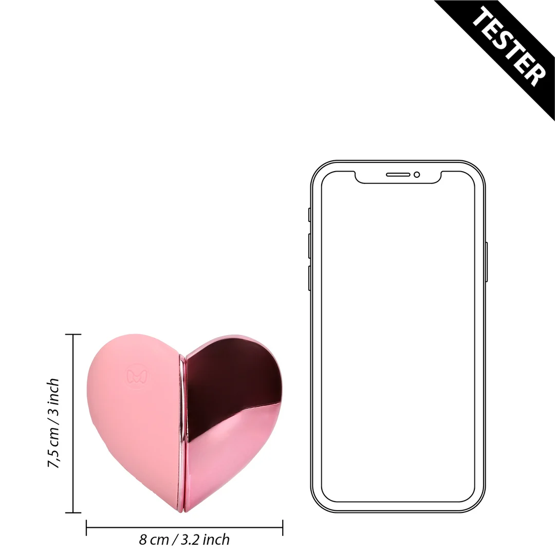 Vibromasseur clitoridien à tête tapotante – Tester Loveline by Shots – Image 3