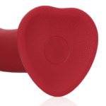 Grand dildo vibrant Loveline rouge framboise – Image 5