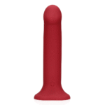 Grand dildo vibrant Loveline rouge framboise – Image 3