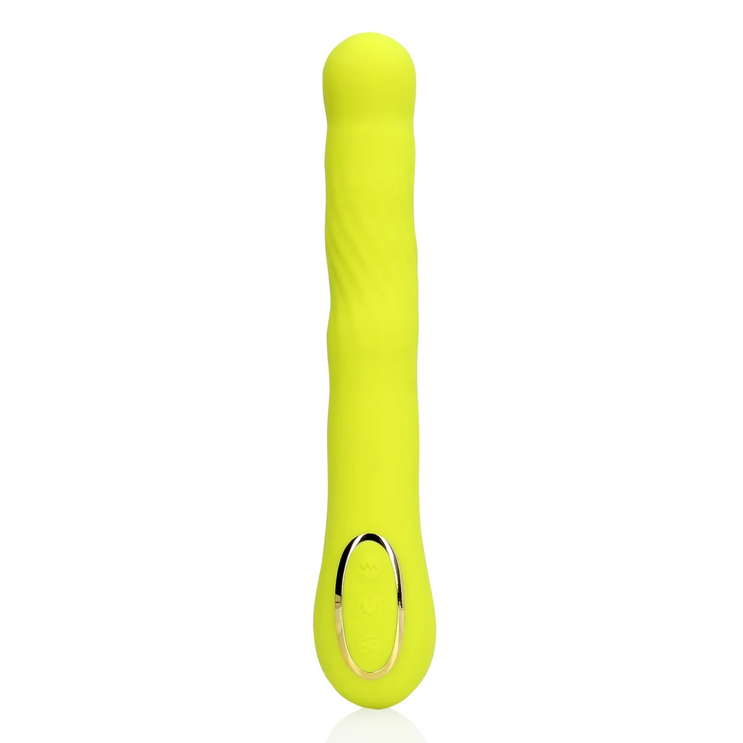 vibromasseur pour point G – mouvements ondulants pour une stimulation ciblée – Lime Passion (Loveline by Shots) – Image 4