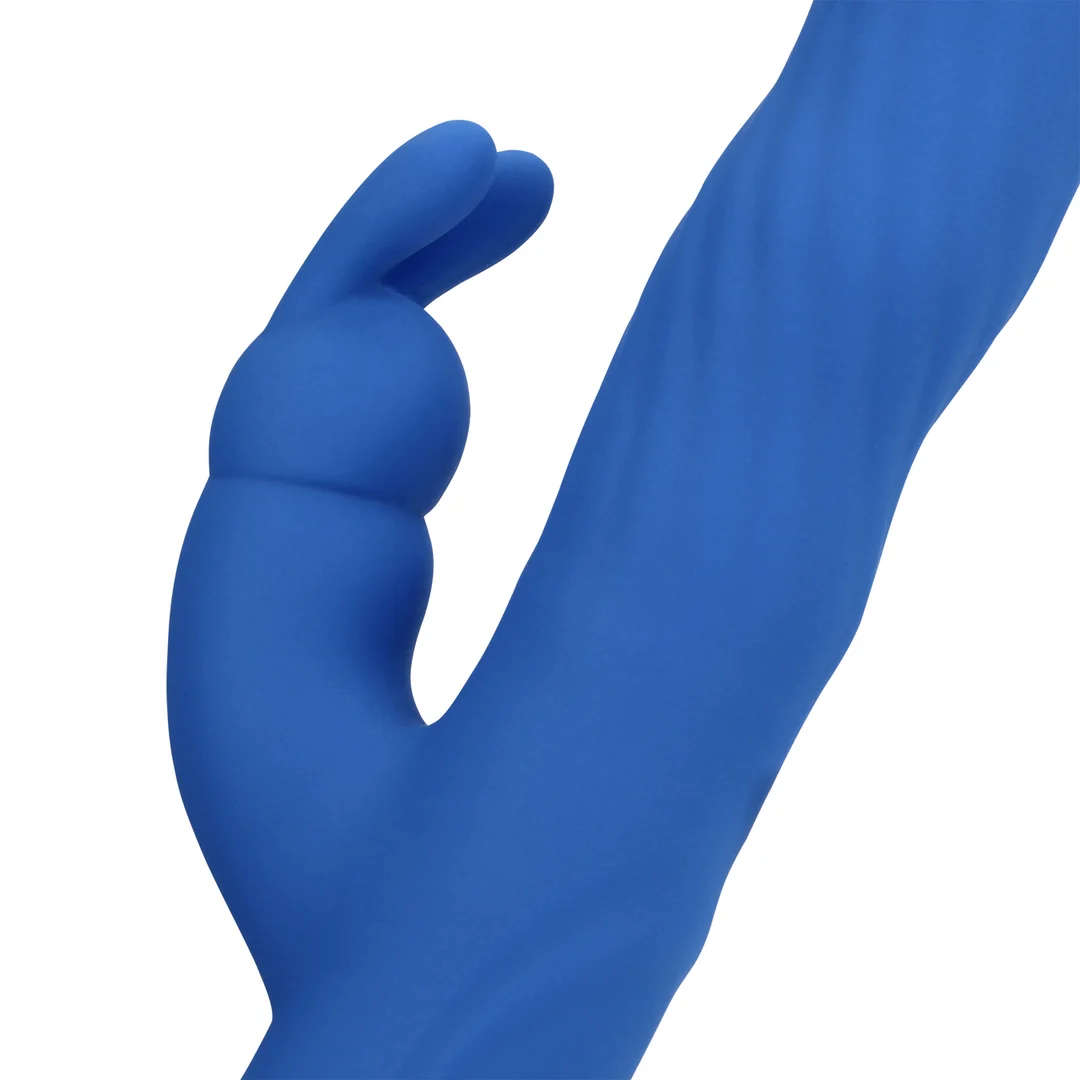 Vibromasseur rabbit à mouvements ondulants pour le clitoris et le point G – Loveline Jetset Bleu Loveline by Shots – Image 7