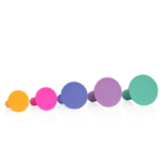Set de dilatateurs vaginaux en silicone Loveline by Shots, multicolore – Image 4