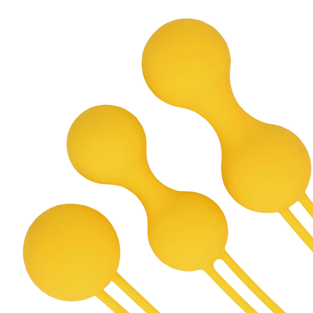 Set d’entraînement avec boules de Kegel · Jaune citron – Image 6