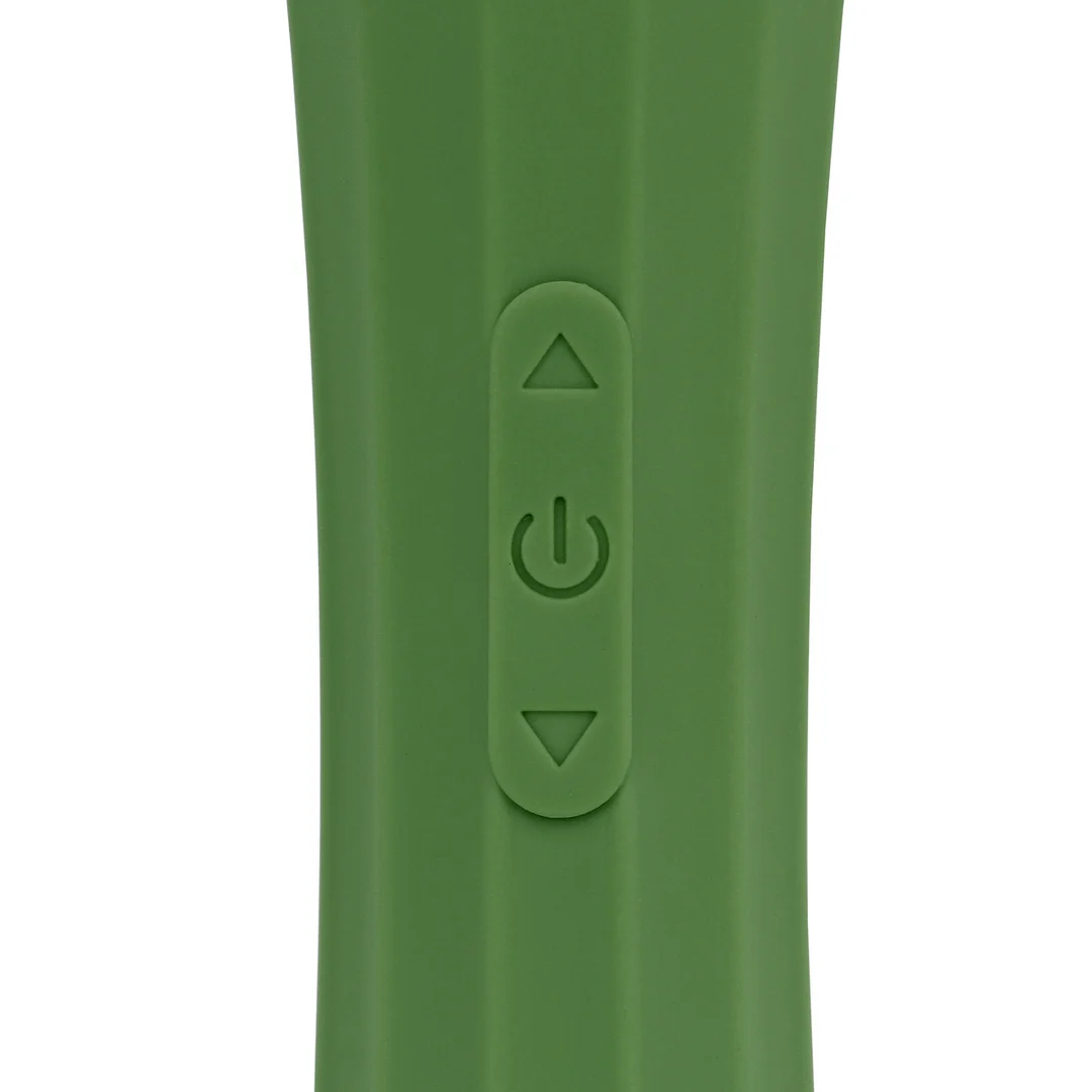 Vibromasseur wand, puissant masseur avec poignée silencieuse, Green Mumba (Loveline by Shots) – Image 11