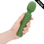 Vibromasseur wand, puissant masseur avec poignée silencieuse, Green Mumba (Loveline by Shots) – Image 6