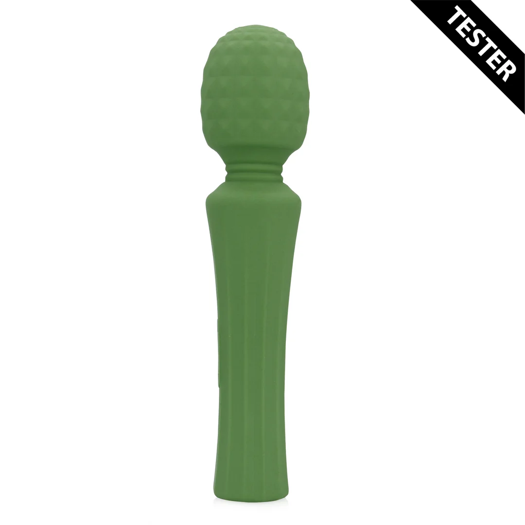 Vibromasseur wand, puissant masseur avec poignée silencieuse, Green Mumba (Loveline by Shots) – Image 2