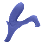 Anneau pénien vibrant avec stimulation clitoridienne, Tamiya bleu, testeur – Image 10