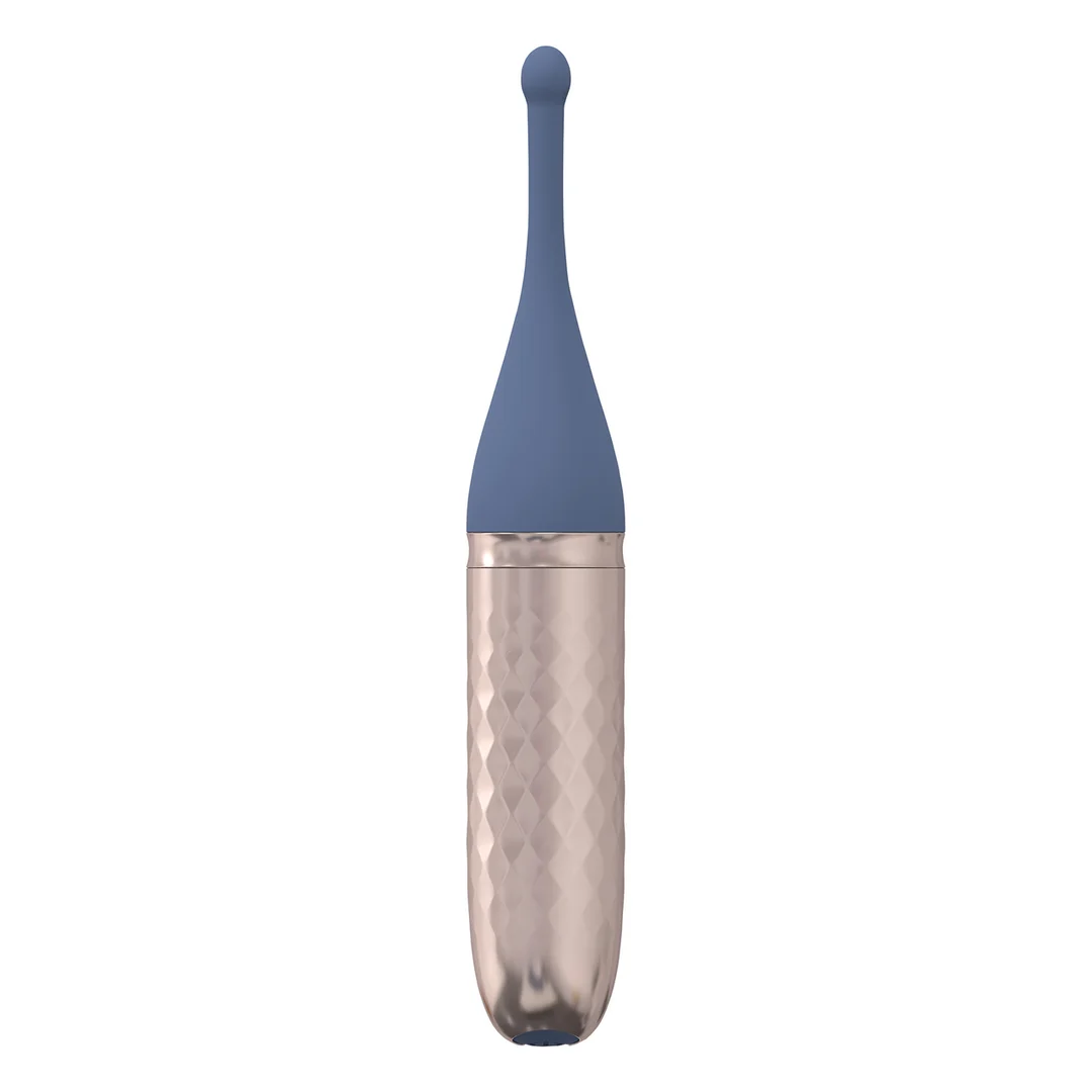 Vibromasseur interchangeable Thrill bleu – Image 4