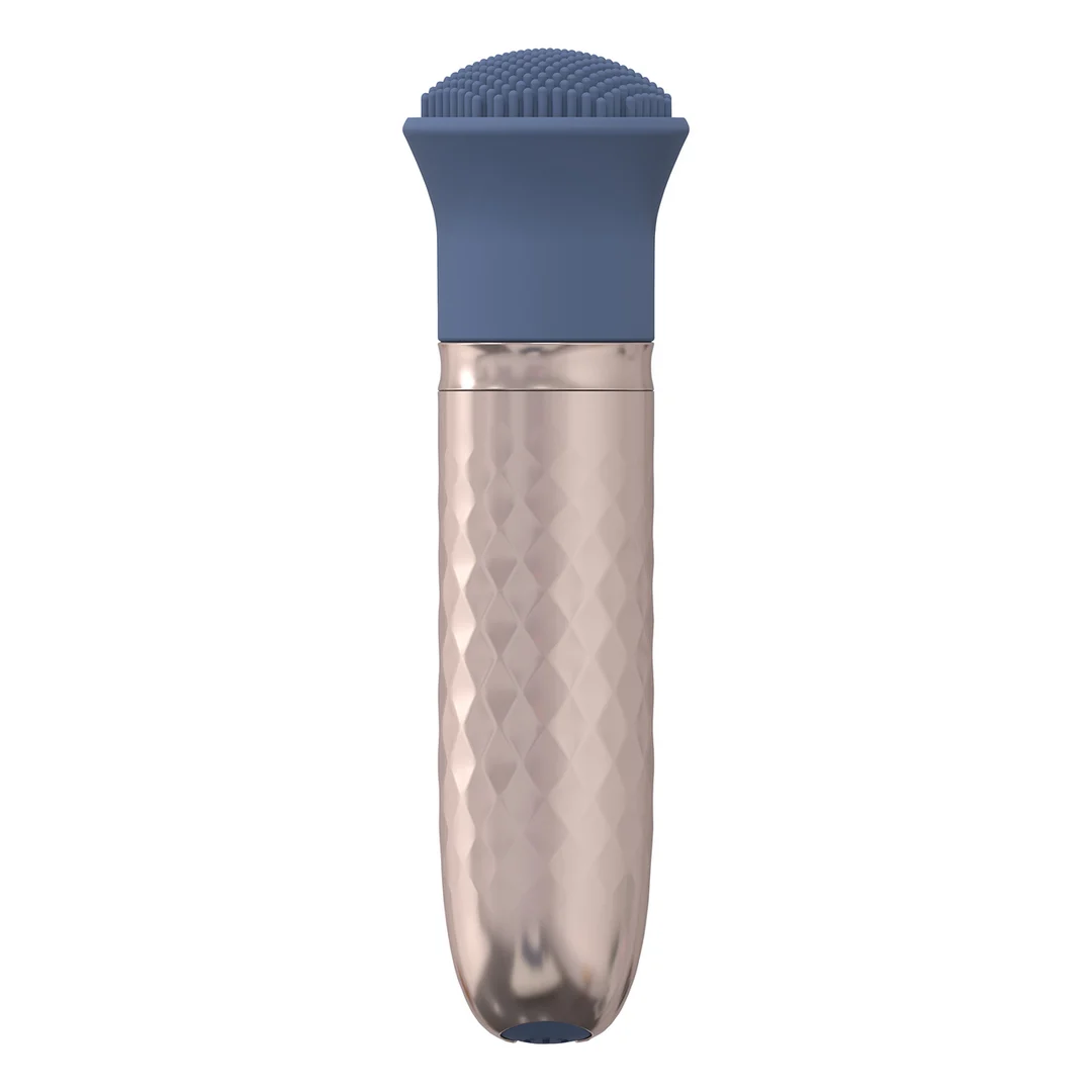 Vibromasseur interchangeable Thrill bleu – Image 5