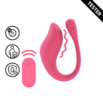 Vibrateur point G avec télécommande et 10 modes, Loveline rose, Loveline by Shots – Image 4