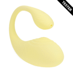 Vibrateur point G avec télécommande et 10 modes, Loveline by Shots, jaune