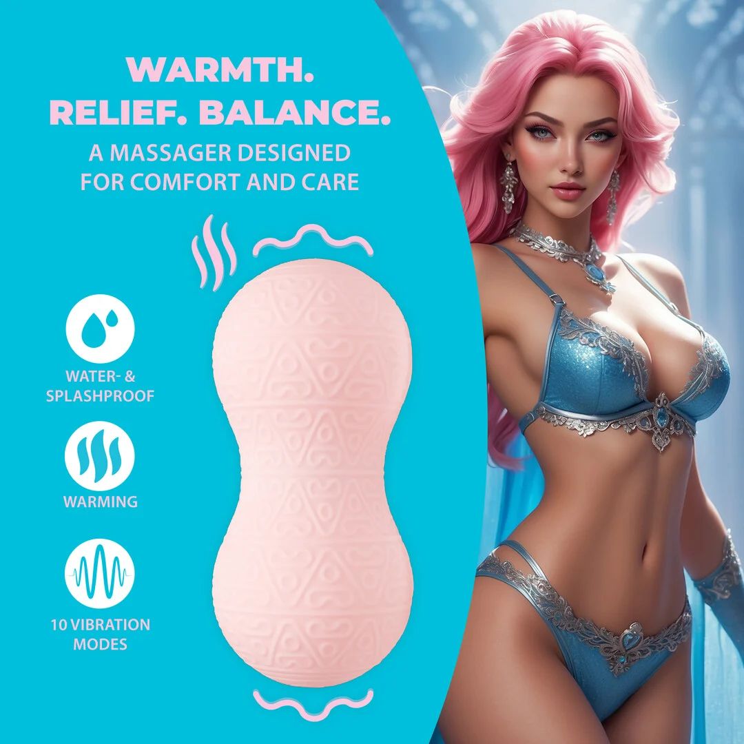 vibromasseur avec fonction chauffante, Loveline by Shots, rose Loveline by Shots – Image 9