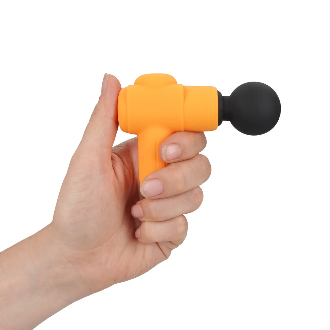 Mini vibromasseur · 10 modes et rechargeable · Loveline · orange Loveline by Shots – Image 9